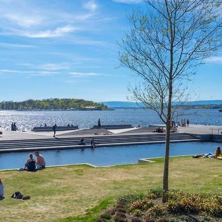 Luxury 2-Bedroom Apartment With Seaview In Oslo City Center Zewnętrze zdjęcie