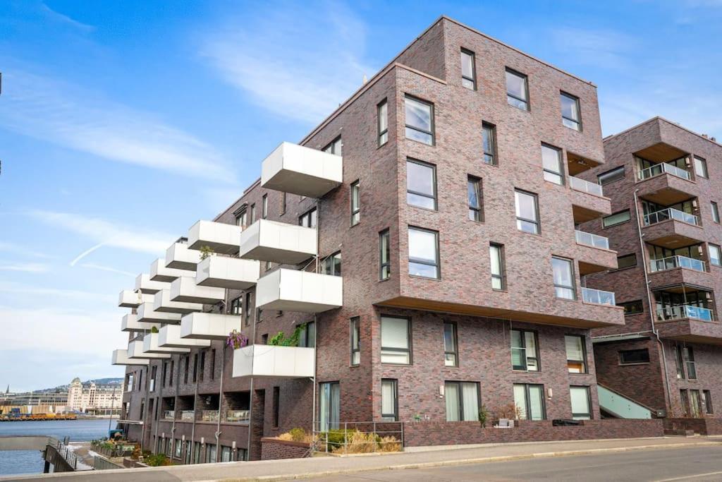 Luxury 2-Bedroom Apartment With Seaview In Oslo City Center Zewnętrze zdjęcie