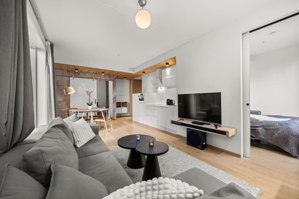 Luxury 2-Bedroom Apartment With Seaview In Oslo City Center Zewnętrze zdjęcie
